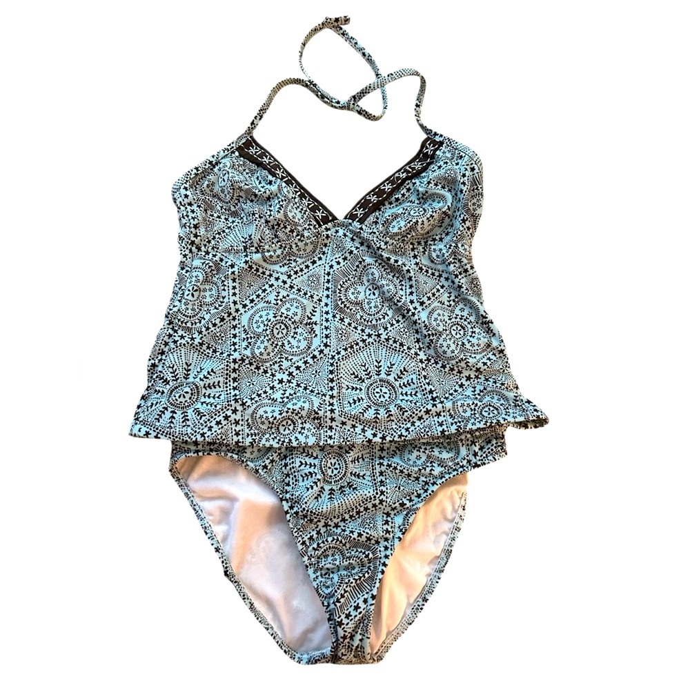 Island Escape Tankini Swim Set NWOT